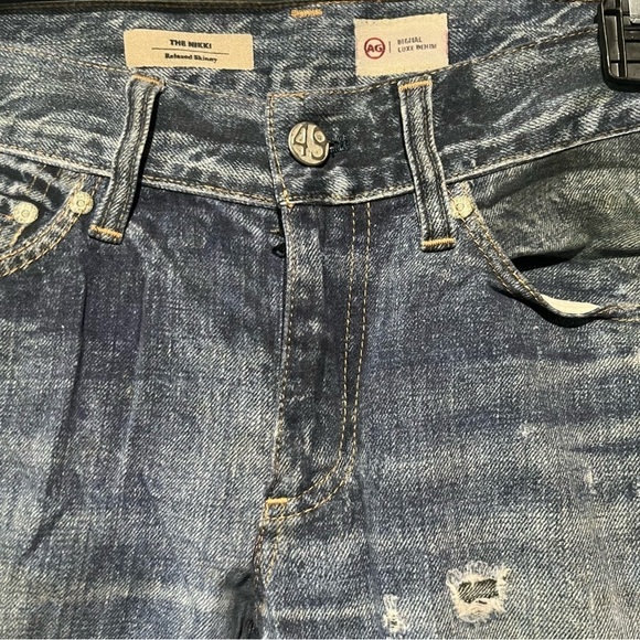AG Adriano Goldschmied- The Nikki Relaxed Skinny Size 25R - Picture 5 of 6